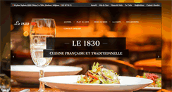 Desktop Screenshot of le1830.com